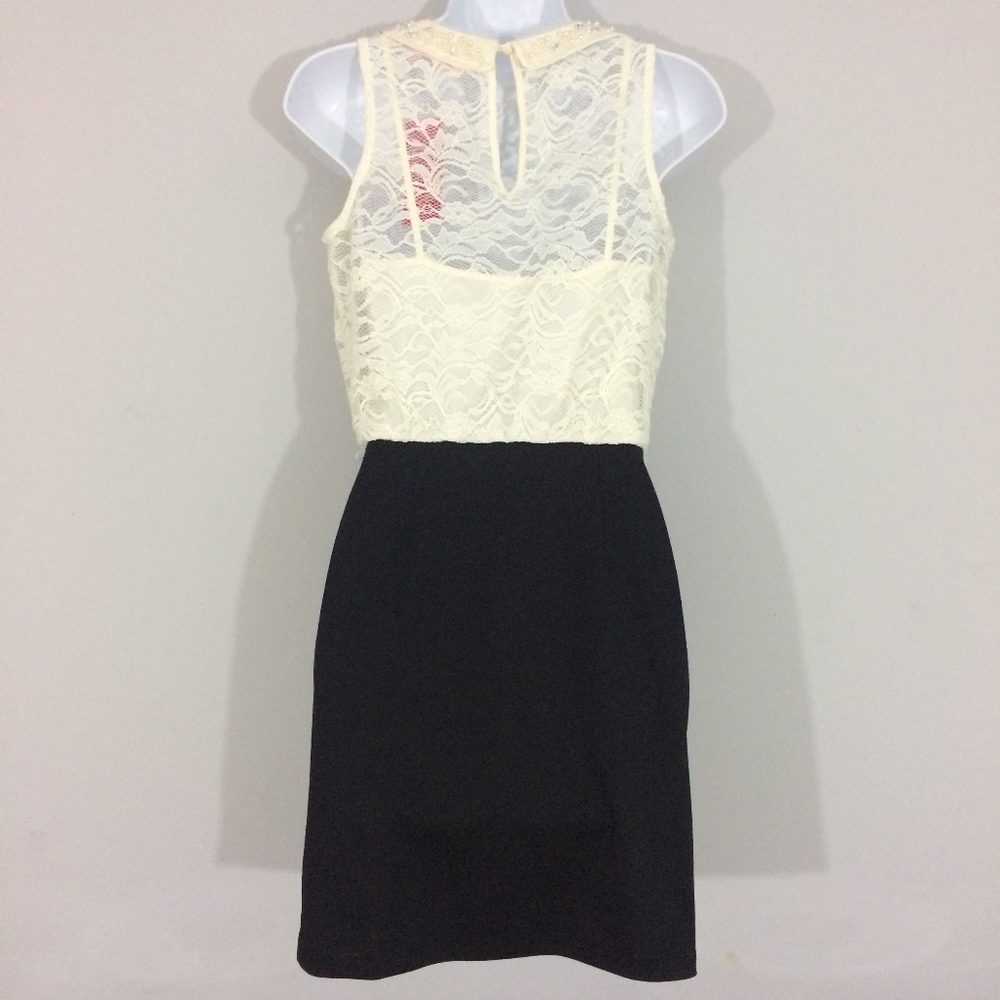 Candies Womens S Lace Sleeveless Midi Dress READ - Picture 4 of 8